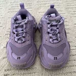 BALENCIAGA Triple S Toddler Shoe (23)